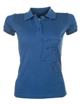 Poloshirt -Softice springpaard-