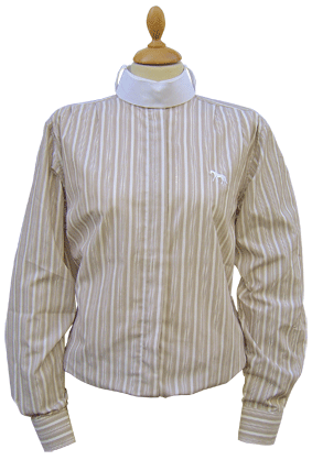 2610581 - Harry's Horse Dressuurblouse 'Silver', lange mouw.